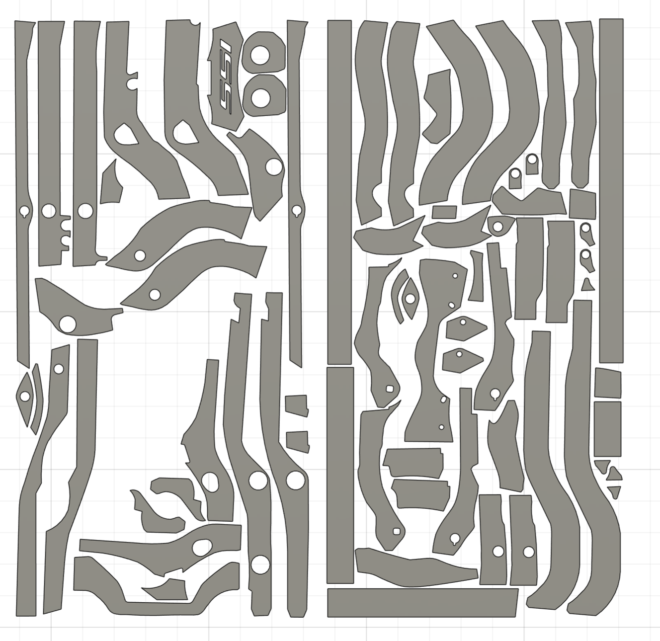 G BODY FULL REINFORCEMENT KIT